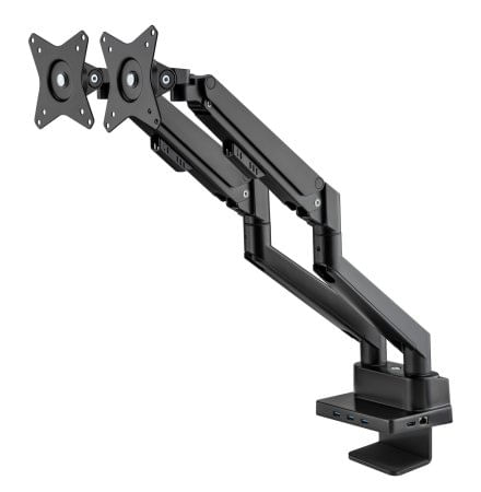 Manhattan-461887-supporto-da-tavolo-per-Tv-a-schermo-piatto-813-cm-32-Nero-Scrivania--TV-MONITOR-DESK-MOUNT-DUAL-DOCK---