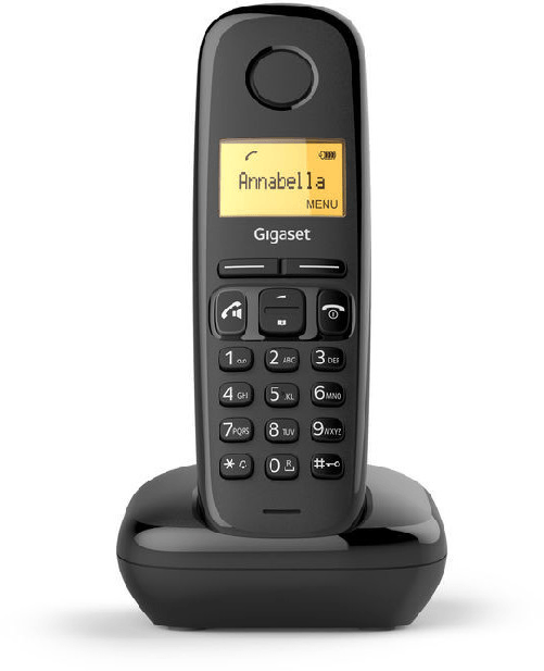 Gigaset-A270-Duo-Telefono-DECT-Identificatore-di-chiamata-Nero