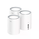 Cudy M1800 3-pack Dual-band (2.4 GHz/5 GHz) Wi-Fi 6 (802.11ax) Bianco 1 Interno