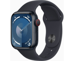 Apple-Watch-Series-9-GPS---Cellular-Cassa-41mm-in-Alluminio-Mezzanotte-con-Cinturino-Sport-Mezzanotte---S-M