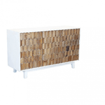 Madia a tre ante con decoro in Legno cm 135x45x80 - JAY