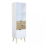 Libreria Moderna in Legno cm 50x39x171 - PALMER