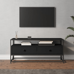 vidaXL Mobile Porta TV Nero 100x35x45 cm in Legno ingegnerizzato