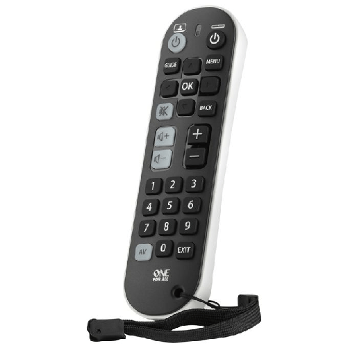 Oneforall-One-For-All-Comfort-Zapper---telecomando-IR-Wireless-TV-Pulsanti