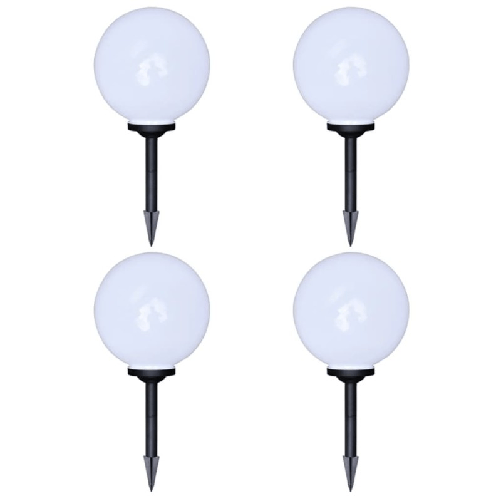 vidaXL Lampade da Sentiero 4 pz LED 30 cm con Picchetto