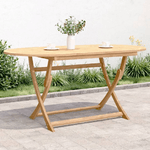 vidaXL Tavolo da Giardino Pieghevole 160x85x75cm Legno Massello Acacia