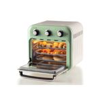 Ariete-4632-Friggitrice-ad-aria-e-forno-Vintage-1400W-2in1-Capacita-16L-Accessori-inclusi-Timer-60-minuti-Doppio-vetro-Verde