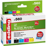 Edding cartucce per stampante edding EDD-560 nero ciano magenta giallo compatibili con HP 903XL (3HZ51AE) set di 4