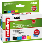 cartucce-per-stampante-edding-EDD-560-nero-ciano-magenta-giallo-compatibili-con-HP-903XL--3HZ51AE--set-di-4