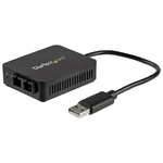 StarTech.com Convertitore da USB a fibra ottica - 100 Mbps - Adattatore di rete compatto da USB 2.0 a fibra