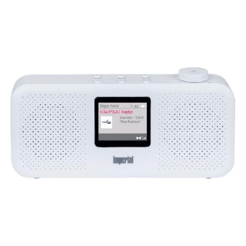 Panasonic RF-D30BTEG, DAB+ Radio Portatile Digitale Grigio, Bianco