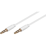 Microconnect AUDLL2W cavo audio 1,5 m 3.5mm Bianco