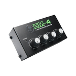 Mackie HM-4 amplificatore per cuffia Nero