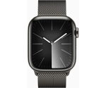 Apple-Watch-Series-9-GPS---Cellular-Cassa-41mm-in-Acciaio-inossidabile-Grafite-con-Cinturino-Loop-Grafite-Milanese