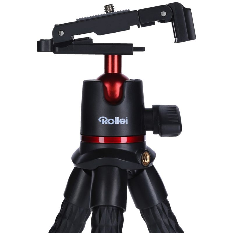 Rollei-Monkey-Pod-2-treppiede-Smartphone-macchina-fotografica-digitale-3-gamba-gambe-Nero