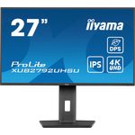 Iiyama ProLite XUB2792UHSU-B6 Monitor PC 68,6 cm (27") 3840 x 2160 Pixel 4K Ultra HD LED Nero