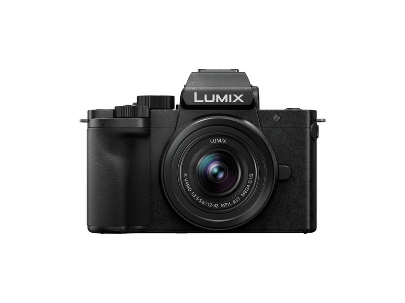 Panasonic-Lumix-DC-G100DVEGK-Fotocamera-Mirrorless-Micro-Quattro-Terzi-con-Obiettivo-Lumix-G-Vario-12-32mm-F3.5-5.6-e-Impugnatura-Treppiede-DMW-SHGR2-20.3MP-Video-4K-30p-FHD-60-Nero