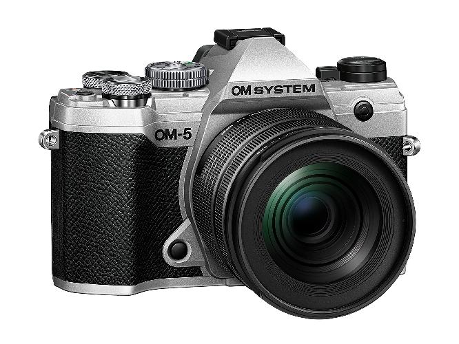 Om-System-Olympus-OM-5-4-3--MILC-204-MP-Live-MOS-5184-x-3888-Pixel-Argento