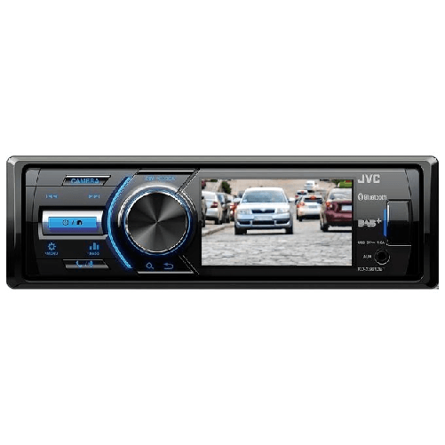 JVC-KD-X561DBT-Ricevitore-multimediale-per-auto-Nero-Blu-180-W-Bluetooth