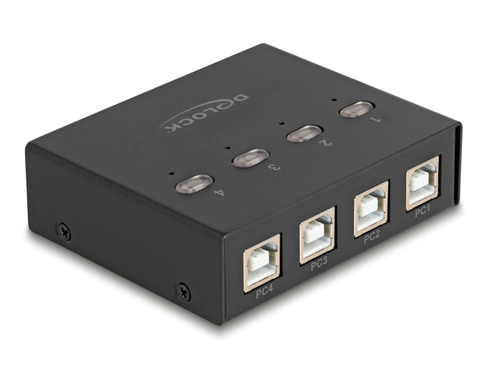 Delock-USB-2.0-Switch-fA¼r-4-PC-an-4-GerA¤te