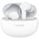 Realme T110 Wireless Ear Buds AI ENC Pop White