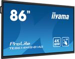 iiyama-TE8614MIS-B1AG-visualizzatore-di-messaggi-Pannello-piatto-interattivo-217-m--85.6---LCD-Wi-Fi-435-cd-m²-4K-Ultra-HD-Nero-Touch-screen-Processore-integrato-Android-24-7