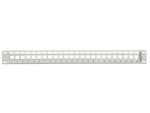 Delock-19--Keystone-patch-panel-24-porte-grigio