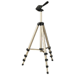 Hama Treppiedi "Star 700 EF Digital", argento (42,5 - 125 cm), testa 3D con sgancio rapido, gambe in 4 sezioni