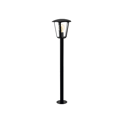 Lampada-Contemporanea-Da-Esterno-Monreale-1-Luce-Alluminio-Fuso-Nero