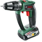 Bosch PSB 18 LI-2 Ergonomic 1400 Giri/min Senza chiave 1,3 kg Nero, Verde