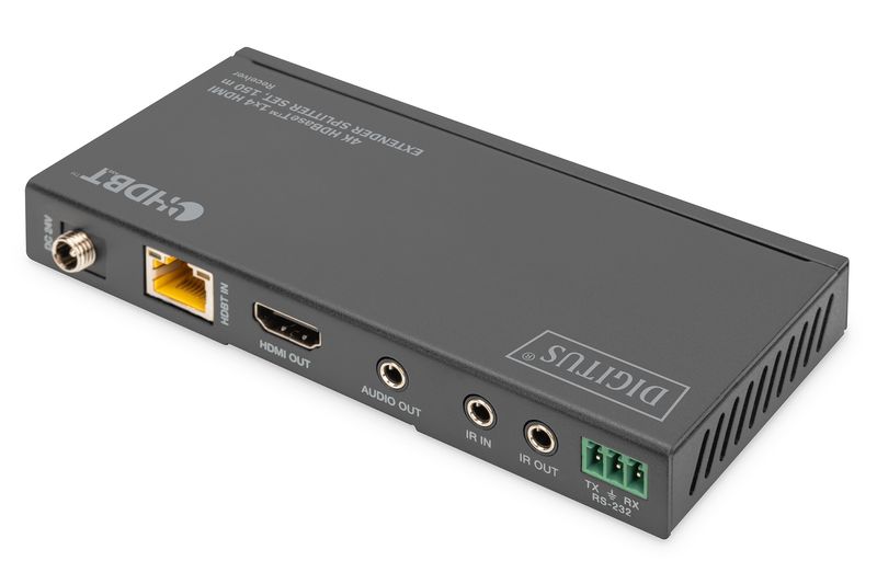 DIGITUS-set-estensore-e-splitter-1x4-HDMI-4K-HDBaseT-150-m