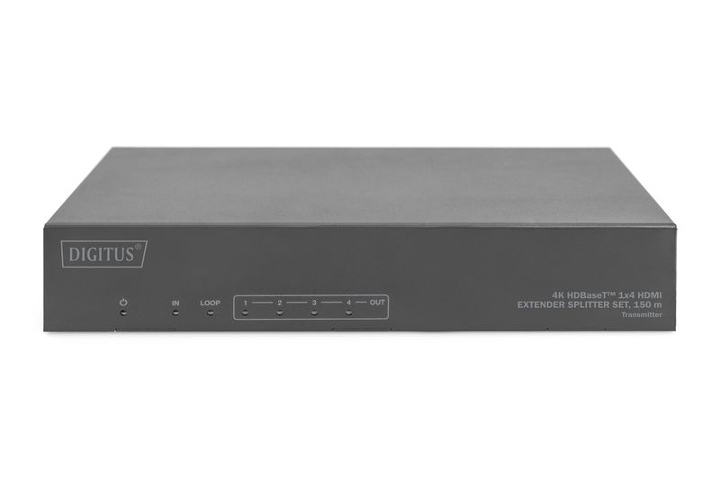 DIGITUS-set-estensore-e-splitter-1x4-HDMI-4K-HDBaseT-150-m