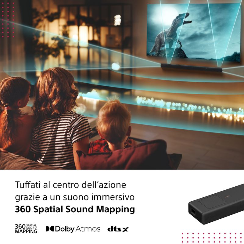 Sony-HT-A7000-Soundbar-7.1.2-Canali-con-con-tecnologia-Vertical-Surround-Engine-Bluetooth-Nero