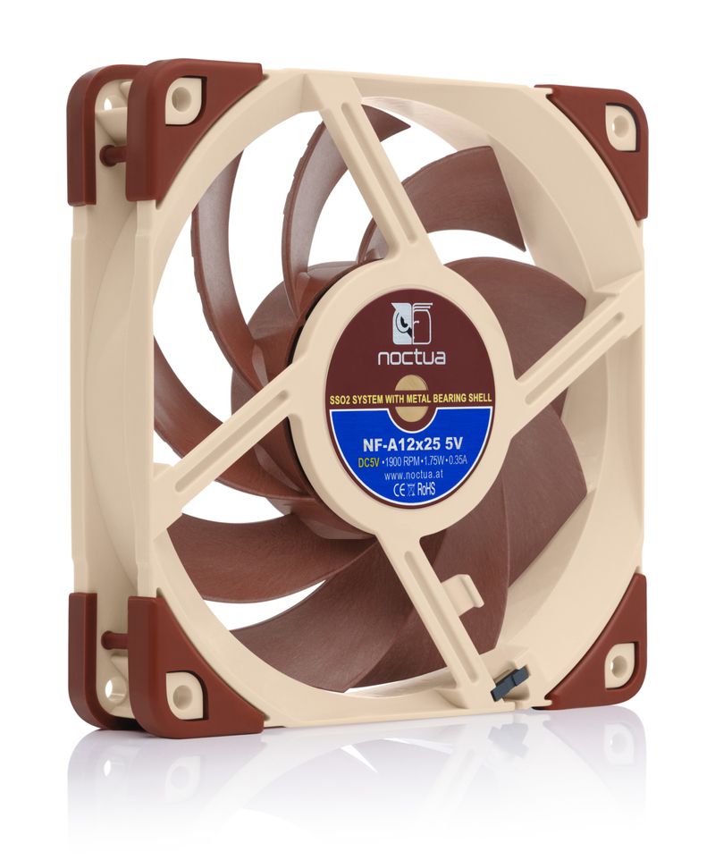 Noctua-NF-A12x25-5V---GehA¤uselA¼fter---120-mm--NF-A12x25-5V-