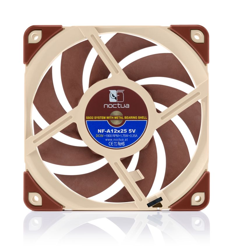 Noctua-NF-A12x25-5V---GehA¤uselA¼fter---120-mm--NF-A12x25-5V-