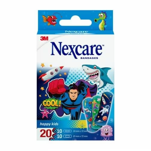 CEROTTO-NEXCARE-HAPPY-KIDS-COOL-BAMBINI-20-PEZZI