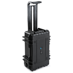 B And W B&W Cases 6600 Interfaccia audio Custodia trolley Polipropilene (PP), Gomma Nero