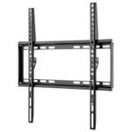 Goobay Supporto da parete per TV Basic Basic FIXED (M) nero - per TV da 32" a 55" (81-140 cm) fino a 35 kg