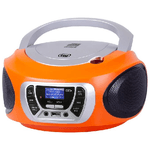 Trevi CMP 510 DAB Digitale 3 W DAB, DAB+, FM Arancione Riproduzione MP3