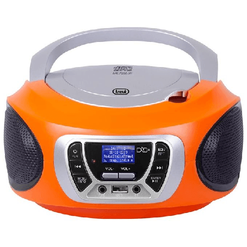 Trevi-CMP-510-DAB-Digitale-3-W-DAB-DAB--FM-Arancione-Riproduzione-MP3