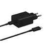 Samsung-Caricabatterie-Super-Fast-Charging-45W-EP-T4510-Porta-USB-C--con-Cavo--Nero