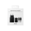 Samsung-Caricabatterie-Super-Fast-Charging-45W-EP-T4510-Porta-USB-C--con-Cavo--Nero