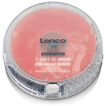 Lenco CD-202TR lettore CD Lettore CD personale Trasparente