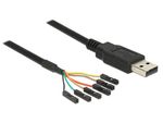 Anschlsse-USB-2.0-Typ-A-Stecker--TTL-6-Pin-Pin-Header-Buchse-einzeln-Pinbelegung-1.-GND-2.-CTS-3.-VCC-4.-TXD-5.-RXD-6.-R