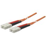 Intellinet 470018 cavo InfiniBand e in fibra ottica 2 m SC Arancione