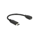 Anschlsse-USB-Type-C-2.0-Stecker--USB-2.0-Typ-Micro-B-Buchse-Drahtquerschnitt-30-AWG-Datenleitung-24-AWG-Stromleitung--W