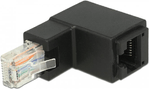 Delock-Adattatore-RJ45-maschio-angolato-verso-l-alto-a-RJ45-femmina-Cat.6-UTP