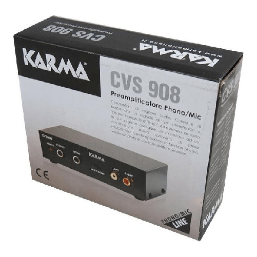 Karma-Italiana-CVS-908-convertitore-audio-Nero