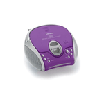 Lenco SCD-24 Lettore CD portatile Viola, Argento