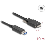 Delock Cavo ottico attivo USB 10 Gbps da tipo A a tipo Micro-B maschio da 10 m